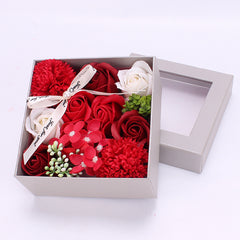 Teacher's Day Gift Creative Gift Soap Flower Gift Box Girlfriends Birthday Gift Simulation Rose Soap Flower For Teacher - Otaj Gifts