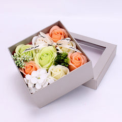 Teacher's Day Gift Creative Gift Soap Flower Gift Box Girlfriends Birthday Gift Simulation Rose Soap Flower For Teacher - Otaj Gifts
