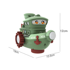 Electric Water Rotating Spray Ship Toys Cartoon Boat Funny Baby Bath Toys - Otaj Gifts