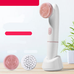 Electric Silicone Facial Cleanser,  Facial Cleansing Brush, Beauty Instrument Pore Cleaner - Otaj Gifts