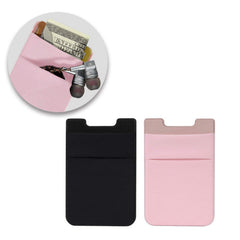Best-Selling Lycra Card Holder U-Shaped Dual-Card Mobile Phone Card Sticker Student Card Holder 3m Glue Phone Back Sticker - Otaj Gifts