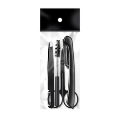 Beauty Tools Black Eyebrow Trimming Set - Otaj Gifts
