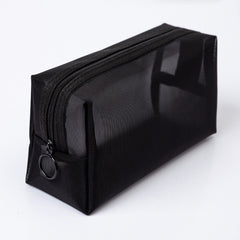 Portable Travel Toiletry Bag Transparent Mesh Toiletry Bag - Otaj Gifts