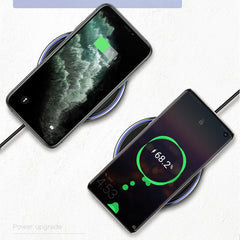 Desktop Disc Ultra-thin Fast Charging Mobile Phone Wireless Charger - Otaj Gifts