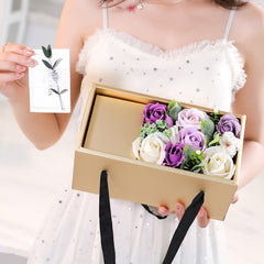 Soap Flower Rose Gift Box Mother's Day Gift Ideas Valentine's Day 520 Gift - Otaj Gifts