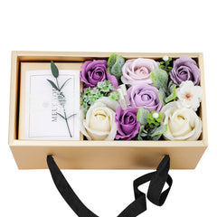 Soap Flower Rose Gift Box Mother's Day Gift Ideas Valentine's Day 520 Gift - Otaj Gifts
