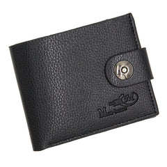 Men's Short Business Classic Multi-Card Pocket Wallet Leather Wallet - Otaj Gifts