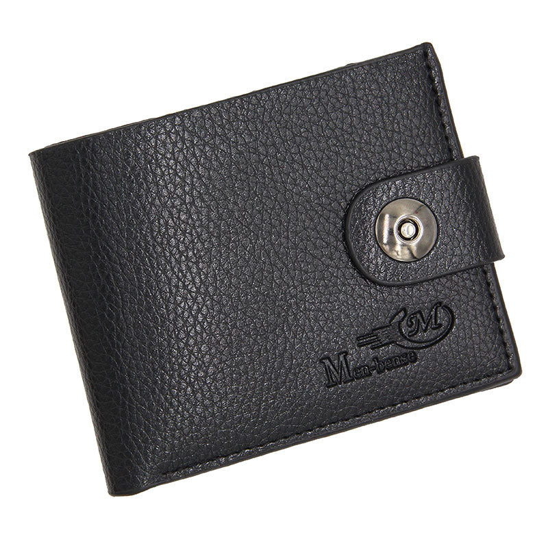 Men's Short Business Classic Multi-Card Pocket Wallet Leather Wallet - Otaj Gifts