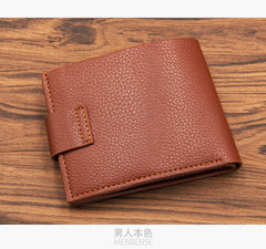 Men's Short Business Classic Multi-Card Pocket Wallet Leather Wallet - Otaj Gifts