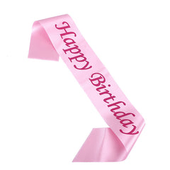 Birthday Party Happy Birthday Etiquette Belt - Otaj Gifts