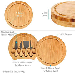Bamboo Cheese Board - Otaj Gifts