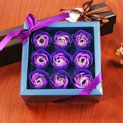 Rose Soap Flower Gift Box Creative Activity Small Gift - Otaj Gifts