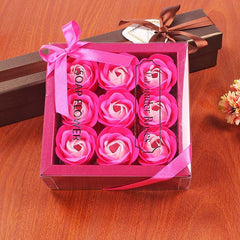 Rose Soap Flower Gift Box Creative Activity Small Gift - Otaj Gifts