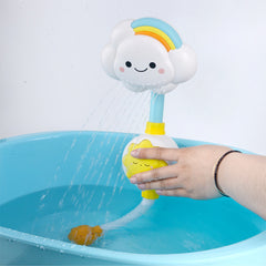 Baby Bath Toys, Children'S Water Bath Toys, Boys And Girls, Infants And Young Children, Manual Rainbow Cloud Spray Shower - Otaj Gifts