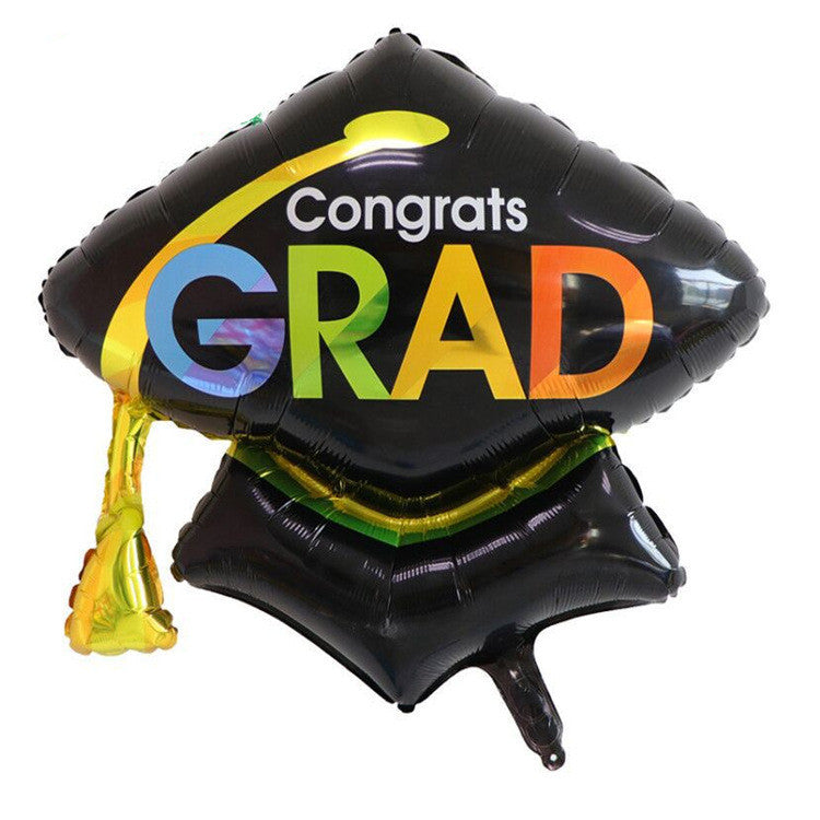 Graduation Party Decoration Smiling Doctor Aluminum Balloon - Otaj Gifts