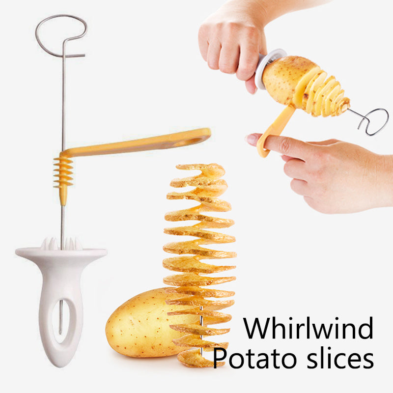 Potato Manuel Cutter Slicer Reusable Potato Kitchen French Tools - Otaj Gifts
