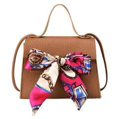 Lychee Pattern Silk Scarf Kelly Bag - Otaj Gifts