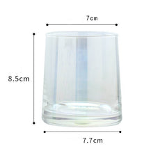 Simple Home Glass Colorful Whiskey Glass - Otaj Gifts