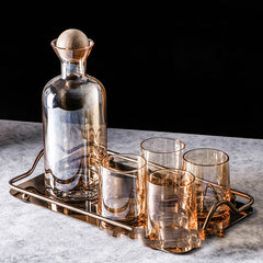 Simple Home Glass Colorful Whiskey Glass - Otaj Gifts