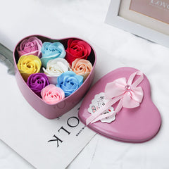 Rose Soap Flower Gift Box Creative Activity Small Gift - Otaj Gifts