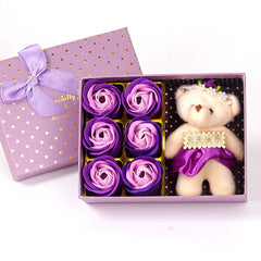 Rose Soap Flower Gift Box Creative Activity Small Gift - Otaj Gifts
