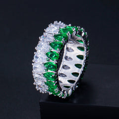Zircon Ring Wedding Birthday Gift - Otaj Gifts