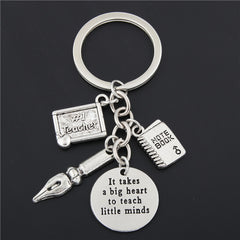 Teacher's Day Gift Thanksgiving Day Graduation Keychain - Otaj Gifts