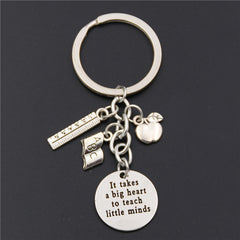 Teacher's Day Gift Thanksgiving Day Graduation Keychain - Otaj Gifts