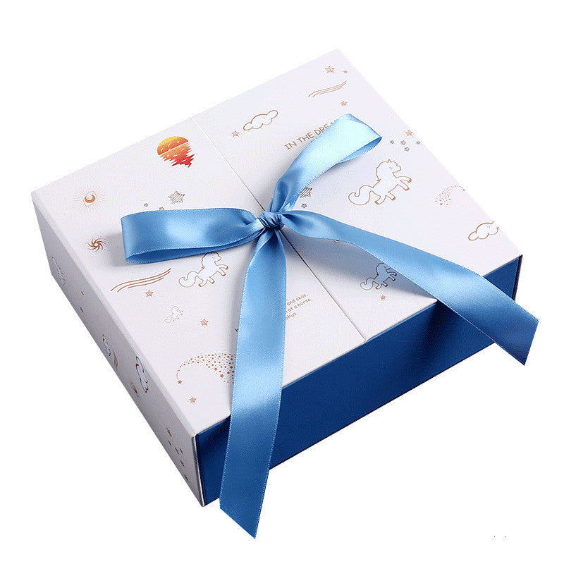 Prince Charming Gift Printed Gift Box Bow Gift Box - Otaj Gifts