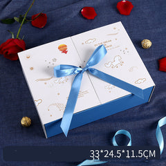 Prince Charming Gift Printed Gift Box Bow Gift Box - Otaj Gifts