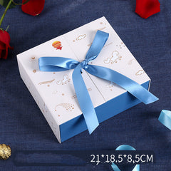Prince Charming Gift Printed Gift Box Bow Gift Box - Otaj Gifts