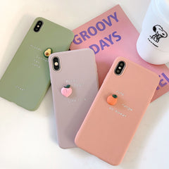 Suitable For Avocado Three-dimensional Phone Case - Otaj Gifts