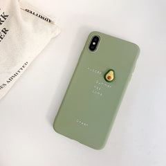 Suitable For Avocado Three-dimensional Phone Case - Otaj Gifts