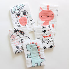 Children's Towel Embroidery Baby Saliva Towel - Otaj Gifts
