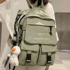 The New School Bag Korean Fashion Sweet Trend School Backpack - Otaj Gifts
