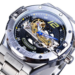 American fashion automatic mechanical watches - Otaj Gifts