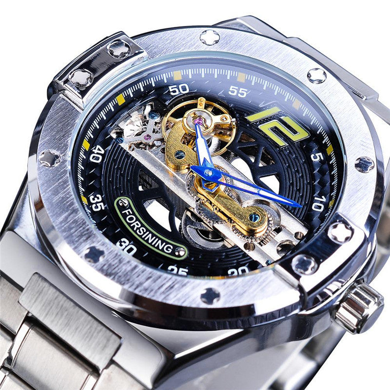 American fashion automatic mechanical watches - Otaj Gifts