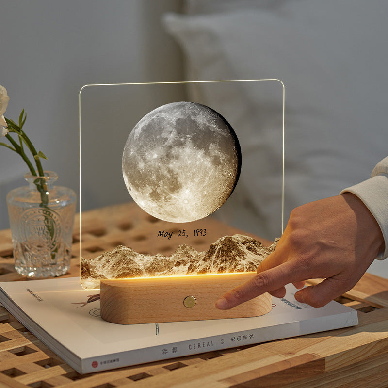 Moon Gift On The Day Of Birth Moon Decoration Gift - Otaj Gifts