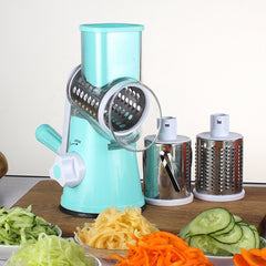 Vegetable Cutter Round Mandoline Slicer Potato Julienne Carrot Grater Cheese - Otaj Gifts
