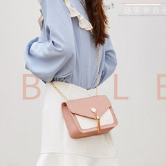 Small Messenger Bag New Sweet And Cute Cat Tassel Decoration Chain One Shoulder Small Square Bag Casual Messenger Bag - Otaj Gifts