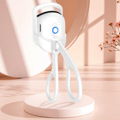 Eyelash Curler Portable Electric Heated Comb Eye Lash Long Lasting Eyelashes Curls Thermal Eyelash Curler Makeup Tools Heated Eyelash Curlers,Rechargeable Electric Eyelash Curler,Handheld Eyelash Heat - Otaj Gifts