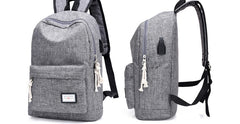 Casual backpack travel usb charging backpack - Otaj Gifts