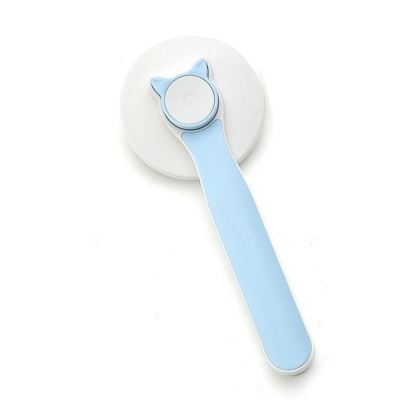 Cat Grooming Brush, Self Cleaning Slicker Brushes For Dogs Pet Hair Removal Comb Stainless Steel Needle Cat Brush Self Cleaning For Cats Dogs Hair Remover Scraper Pet Grooming Tool - Otaj Gifts