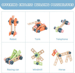 ROBOTIME Workbench Play Set Toddlers Kids Pretend Tool Bench Toy Workshop Toys - Otaj Gifts