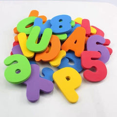 Numbers and letters stickers Bath toys - Otaj Gifts