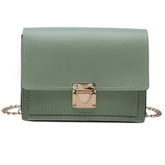 Women's bag shoulder messenger bag chain small square bag - Otaj Gifts