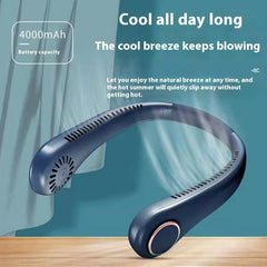 USB Charging For Your Outdoor Sports Neck Hanging Fan - Otaj Gifts