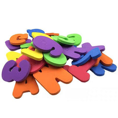 Numbers and letters stickers Bath toys - Otaj Gifts