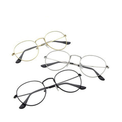 Woman Men Glasses Retro Round Glasses Frame - Otaj Gifts