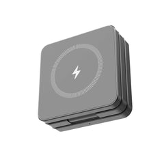 Magnetic 15W Foldable 3-in-1 Wireless Charging Station For IP Devices - Otaj Gifts